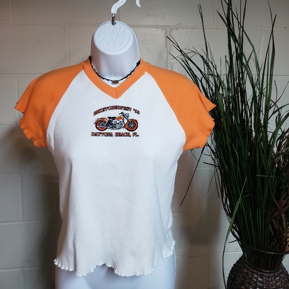 High Fever Biker Short/Crop Top - Picture 2 of 6